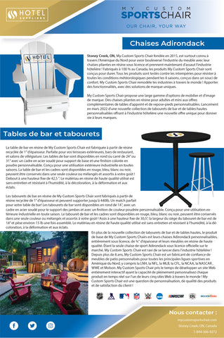 Fournisseurs Hôteliers Communiqué de Presse