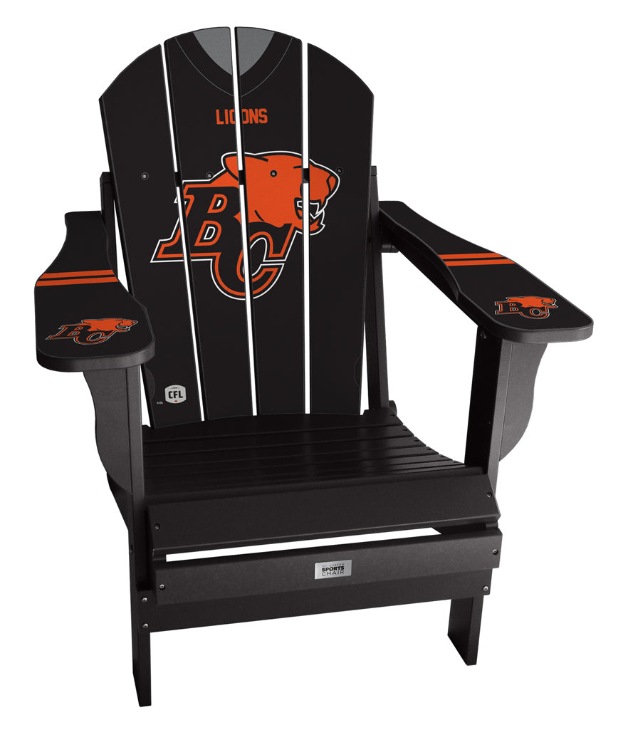 BC Lions CFL Jersey Chair