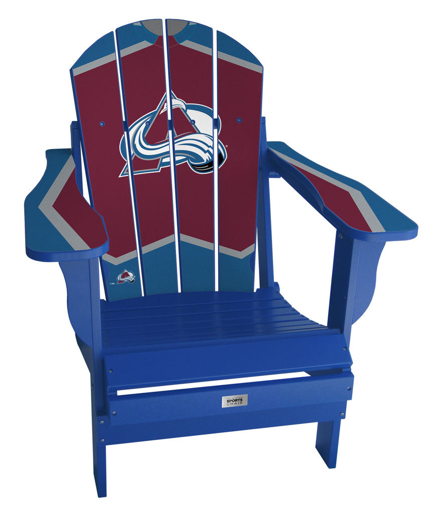 Colorado Avalanche® Complete Custom with personalized name and number Jersey Chair Mini