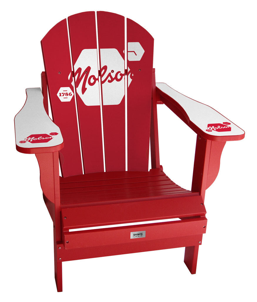 Molson Canadian Complete Custom with personalized name and number Chair Mini