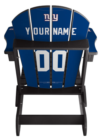 New York Giants NFL Jersey Chair