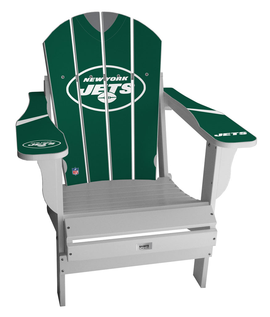 New York Jets Complete Custom with personalized name and number Jersey Chair