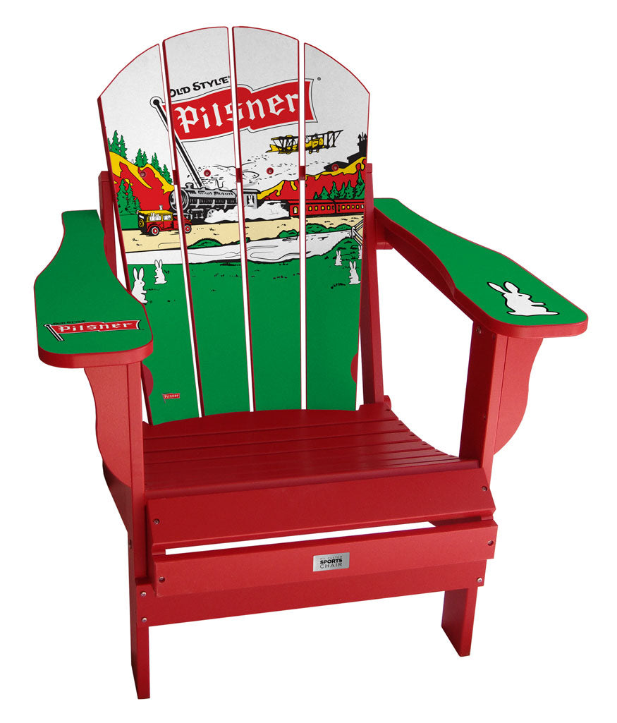 Old Style Pilsner Complete Custom with personalized name and number Chair Mini