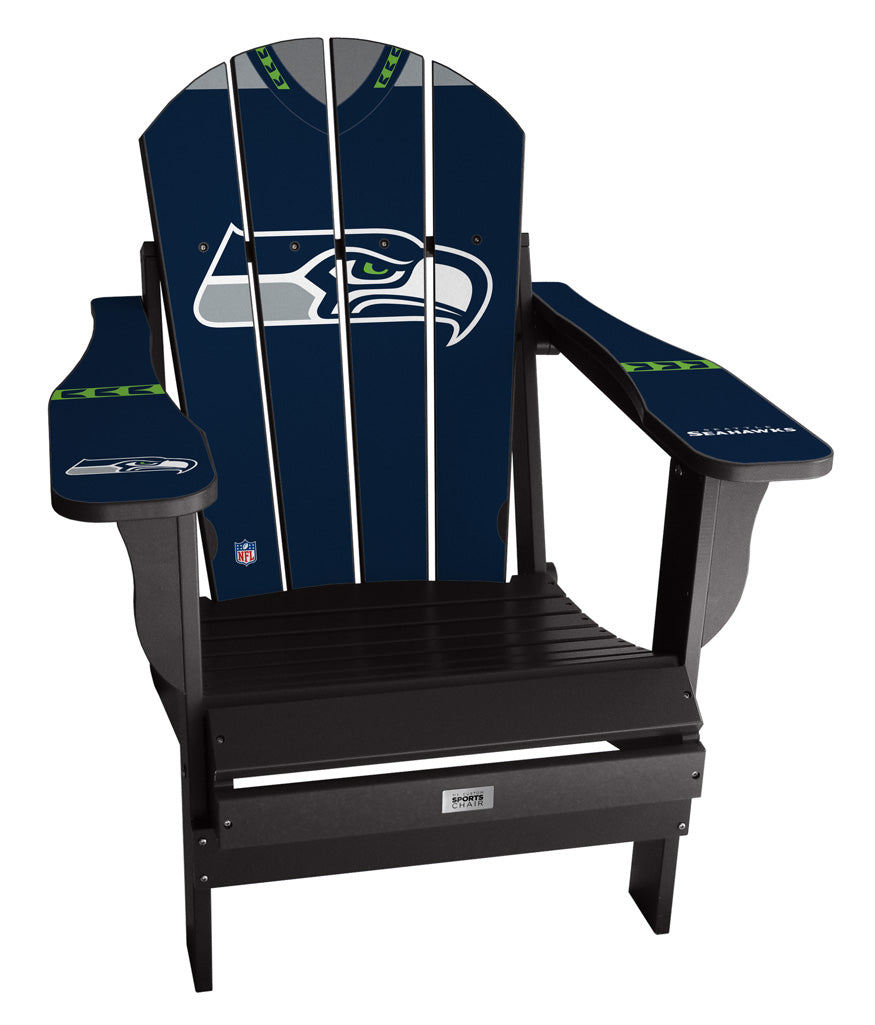 Seattle Seahawks Custom with personalized name and number Jersey Chair
