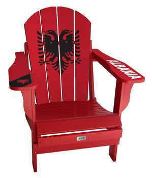 Albania Flag Complete Custom with personalized name and number Chair Mini