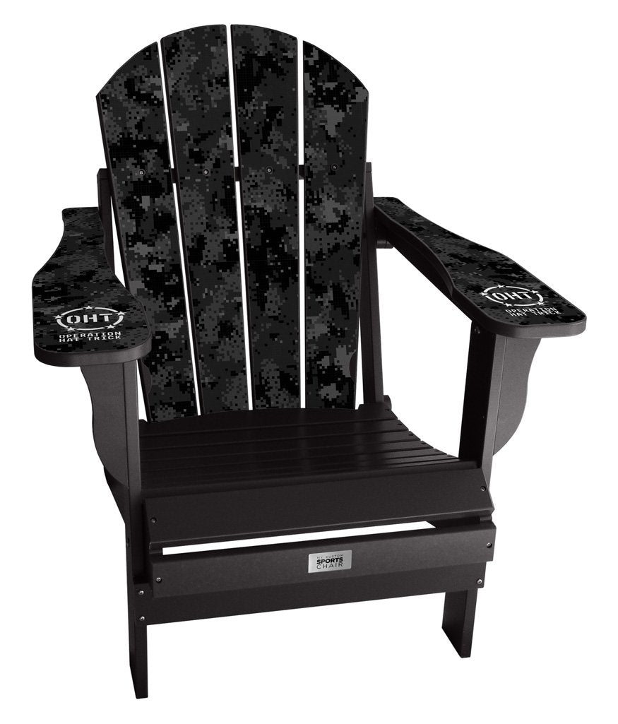 Black Camo Operation Hat Trick Lifestyle Chair