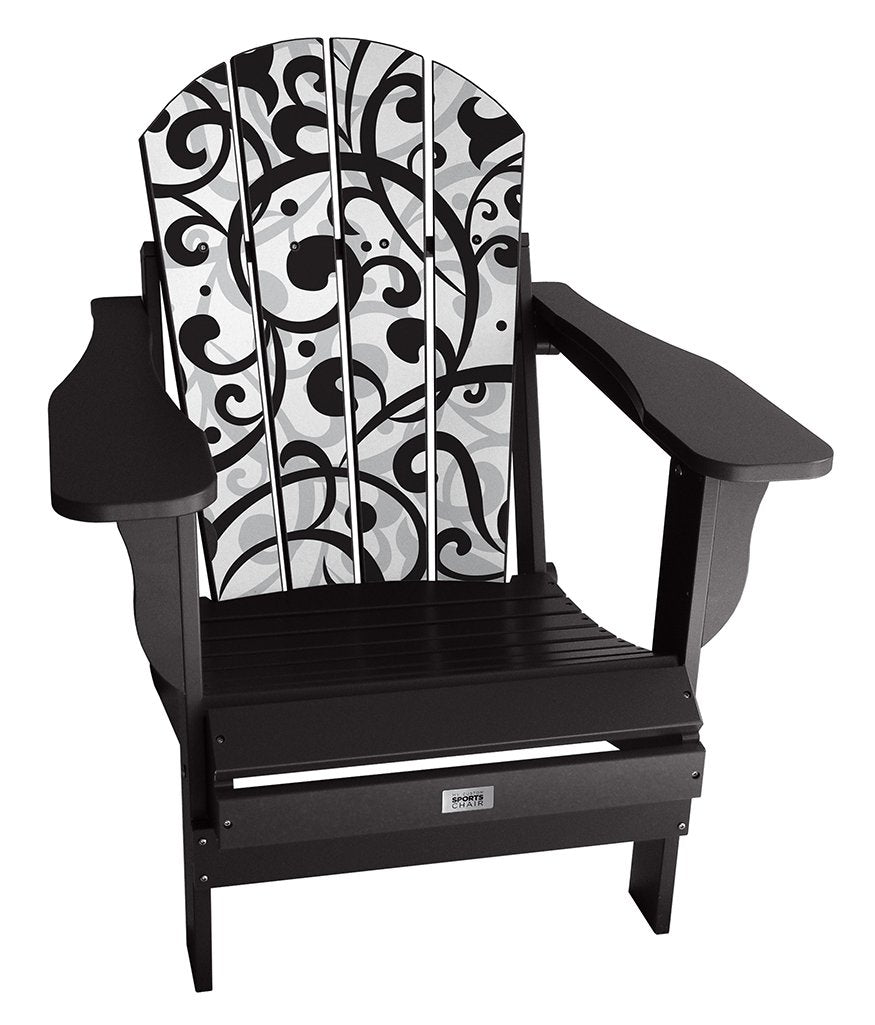 Black Swirl Lifestyle Chair