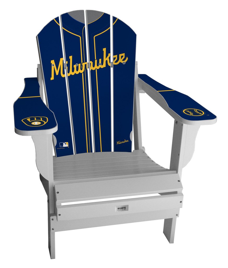 Milwaukee Brewers Complete Custom with personalized name and number Jersey Chair