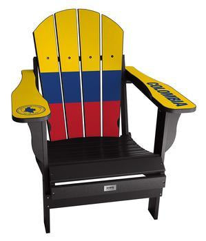 Colombia Flag Complete Custom with personalized name and number Chair Mini