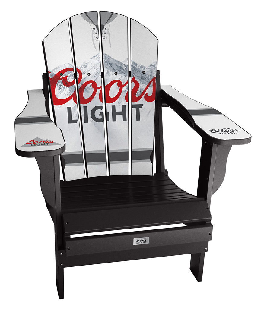 Retro Coors Light Complete Custom with personalized name and number Chair Mini