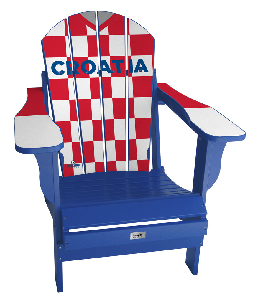 Croatia World Soccer Chair