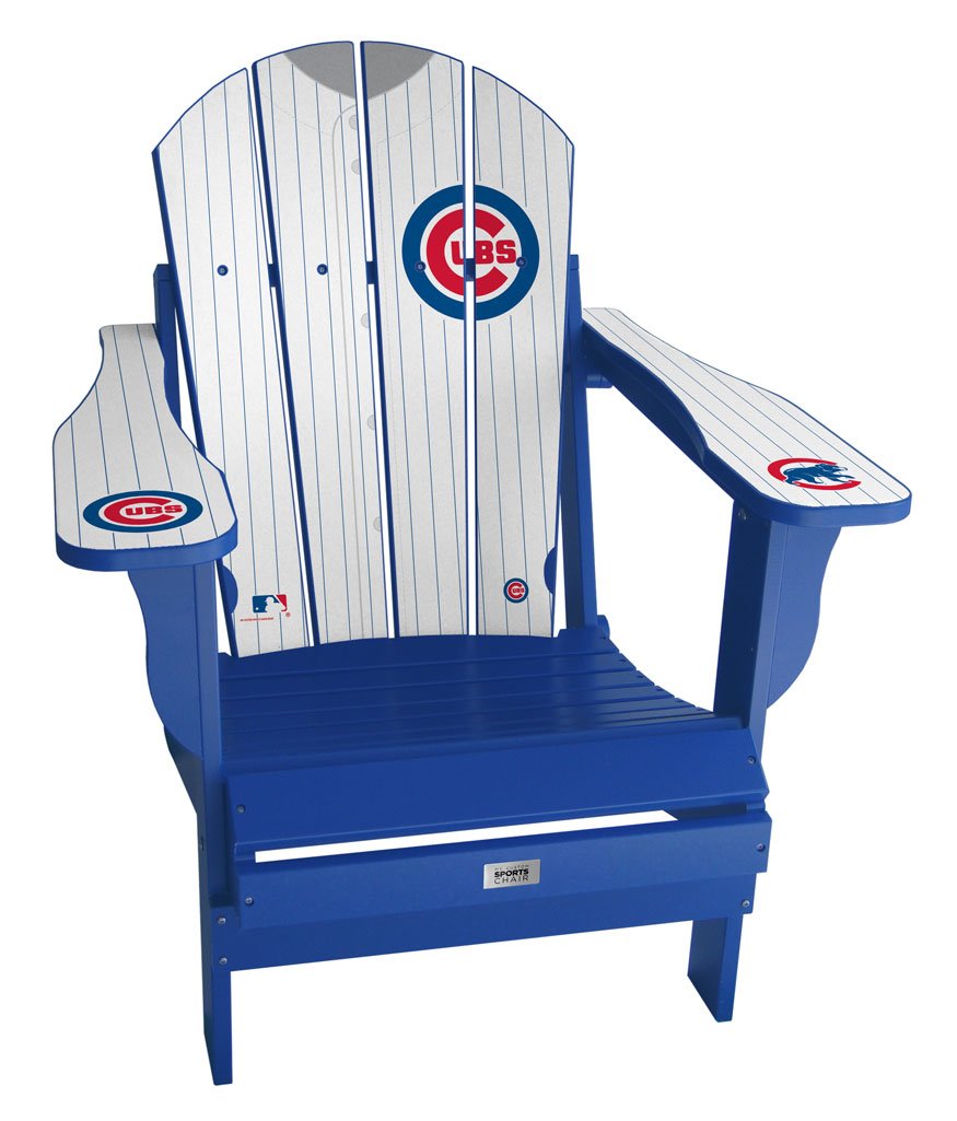 Chicago Cubs Complete Custom with personalized name and number Jersey Chair Mini