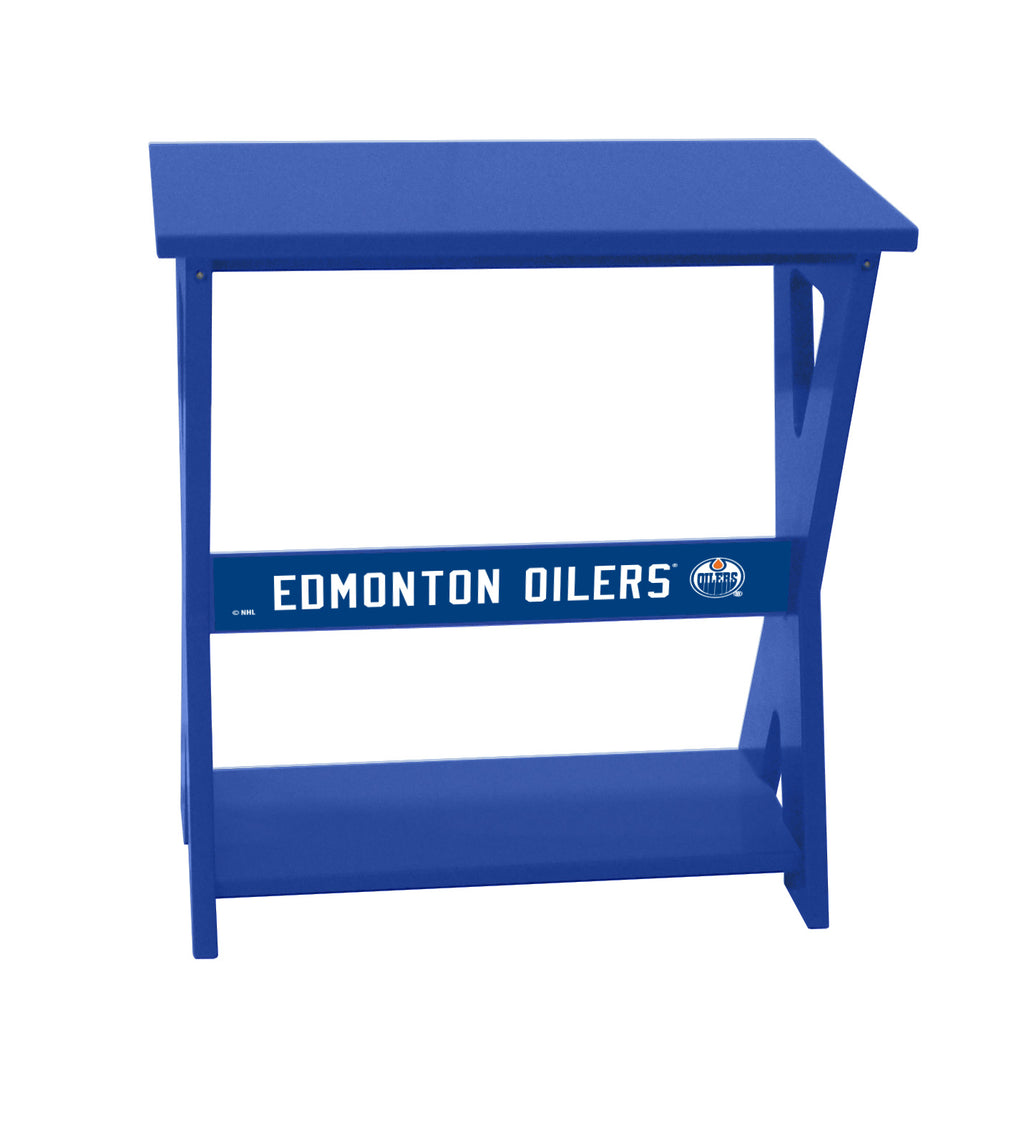 Edmonton Oilers® NHL End Table