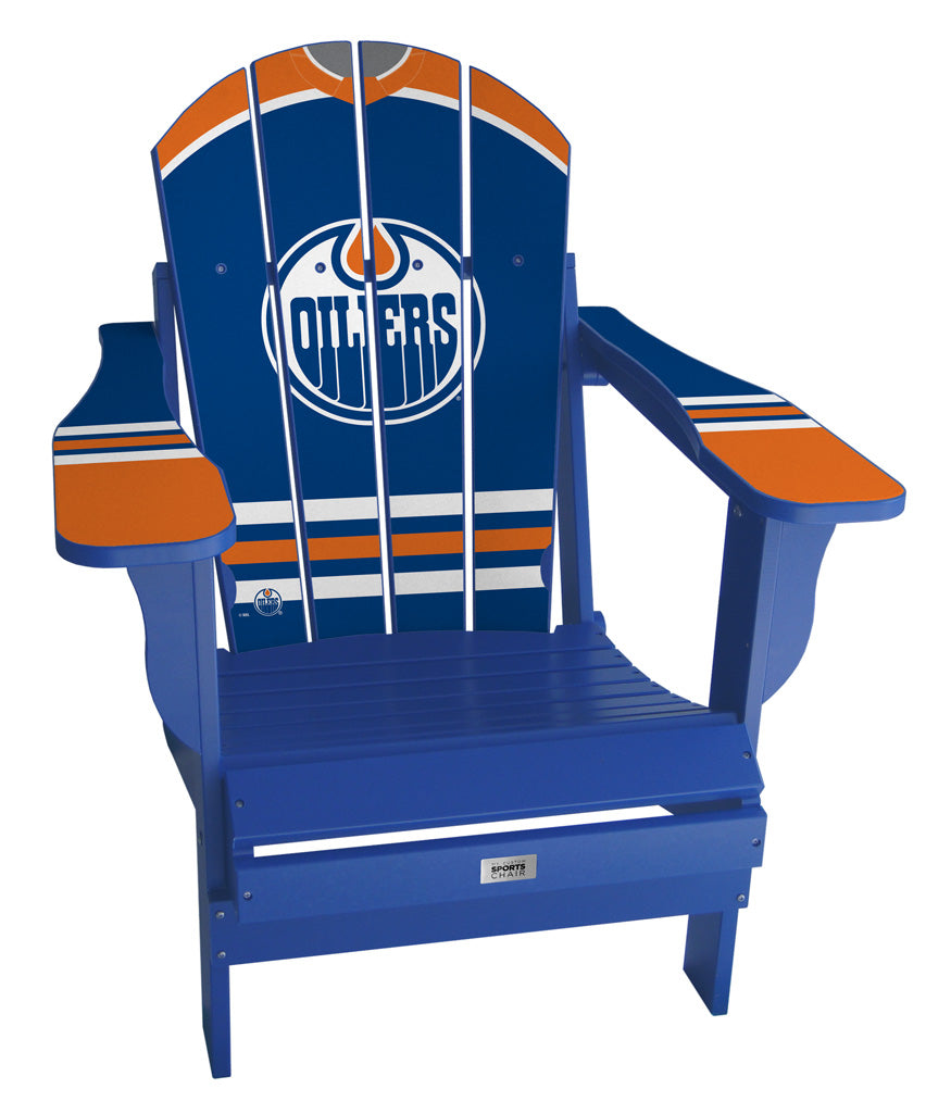 Edmonton Oilers® Complete Custom with personalized name and number Jersey Chair