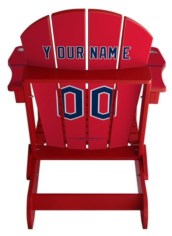 Cleveland Guardians Complete Custom with personalized name and number Jersey Chair