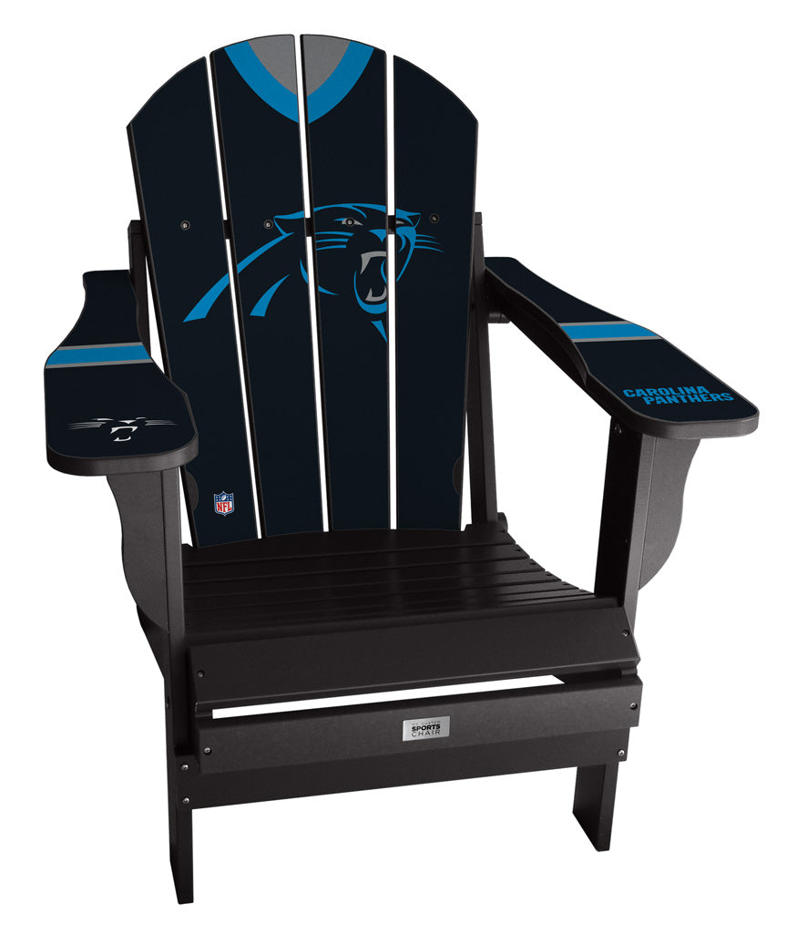 Carolina Panthers Complete Custom with personalized name and number Jersey Chair