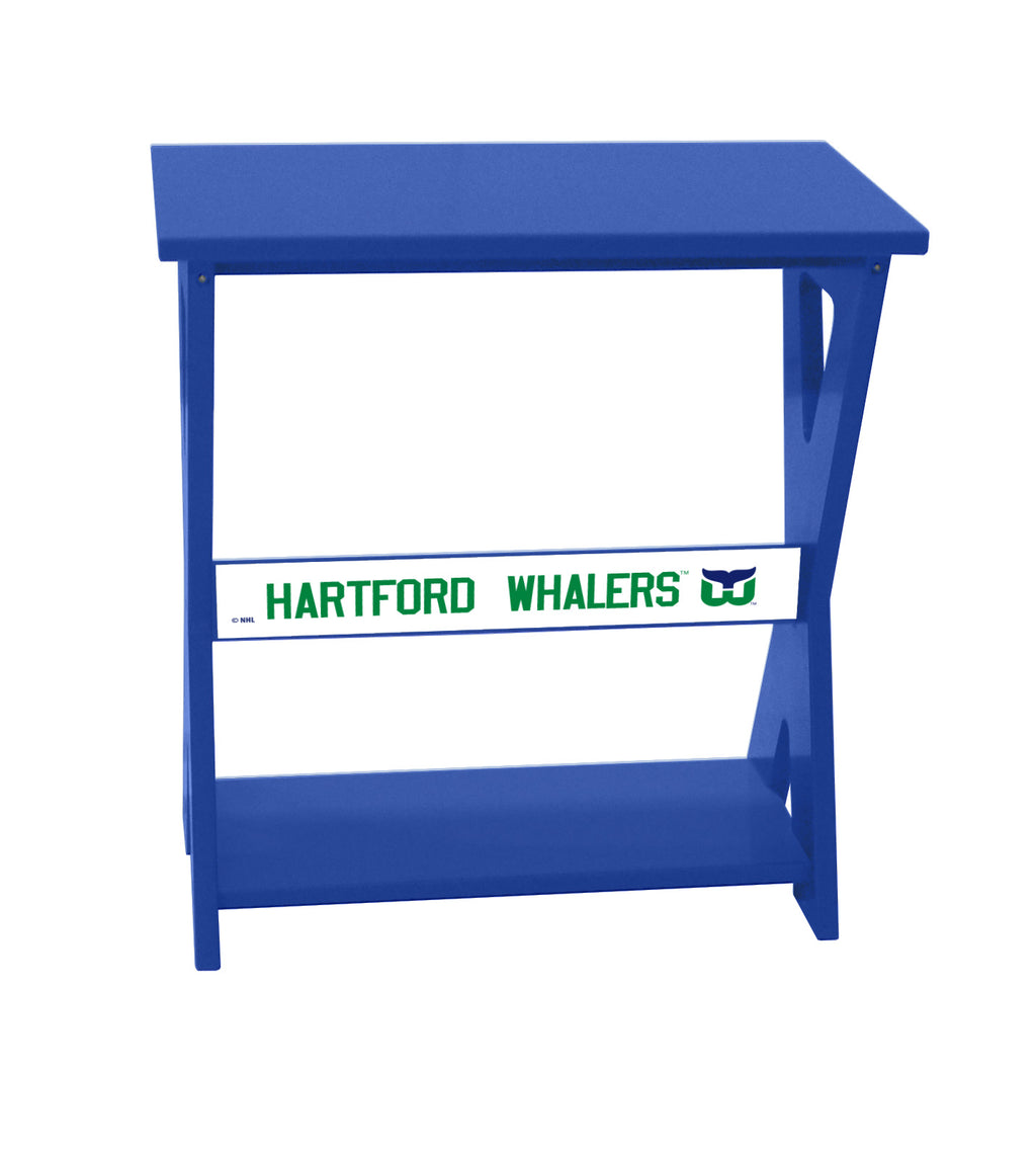Vintage Hartford Whalers™ NHL End Table