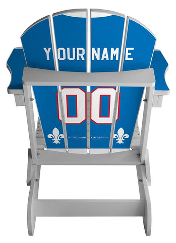 Vintage Quebec Nordiques™ NHL Jersey Chair