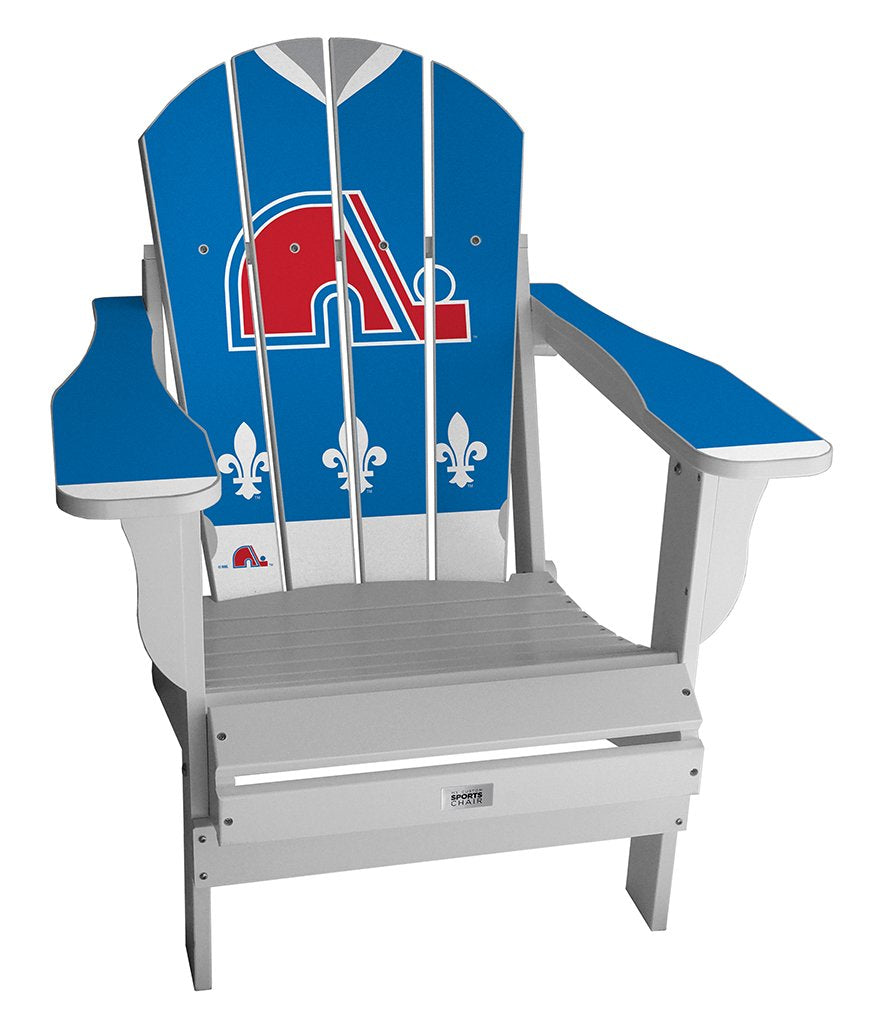 Vintage Quebec Nordiques™ Complete Custom with personalized name and number Jersey Chair
