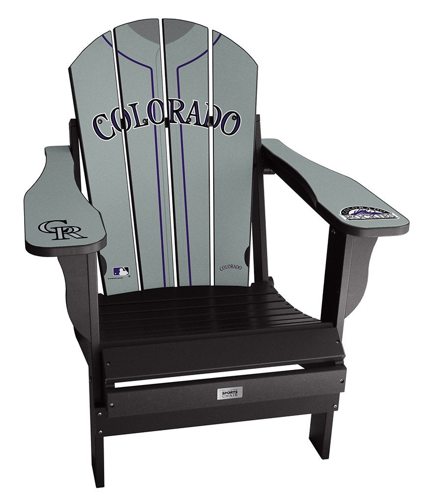 Colorado Rockies Complete Custom with personalized name and number Jersey Chair Mini