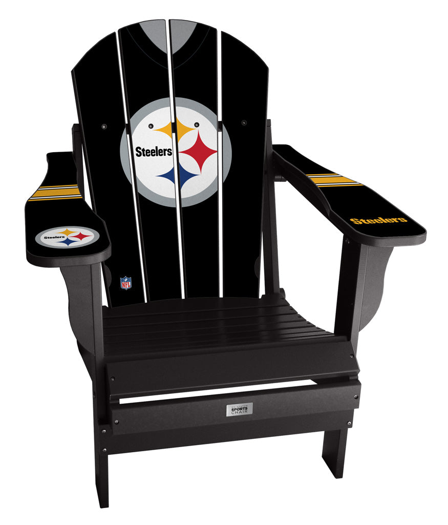 Pittsburgh Steelers Custom with personalized name and number Jersey Chair