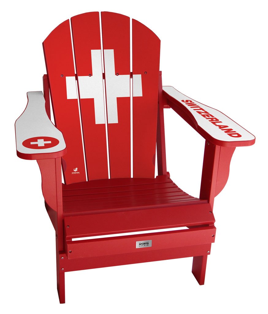 Switzerland Flag Chair