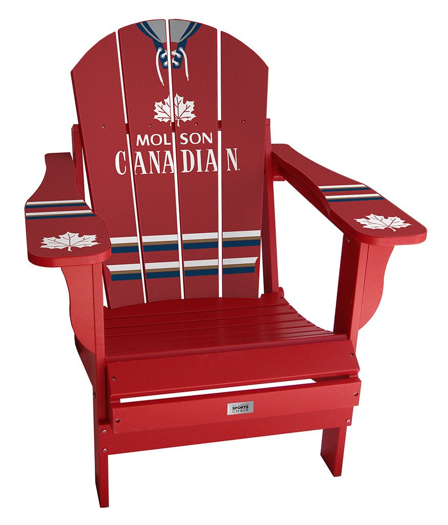 Molson Vintage Red Custom Sports Chair
